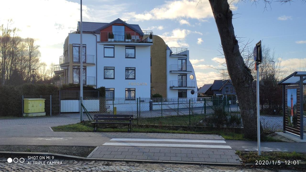 Fregata Lejlighed Jastrzębia Góra Eksteriør billede